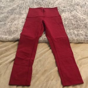 Lululemon wunder unders size 4